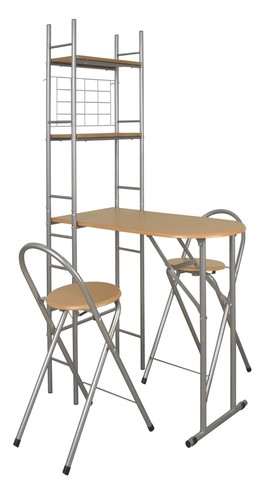 Folding dining table - table, leaf