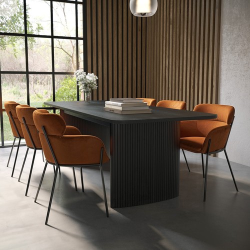 Large rectangular black oak - large,