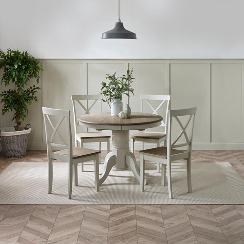 Padstow wooden extending round - extending,