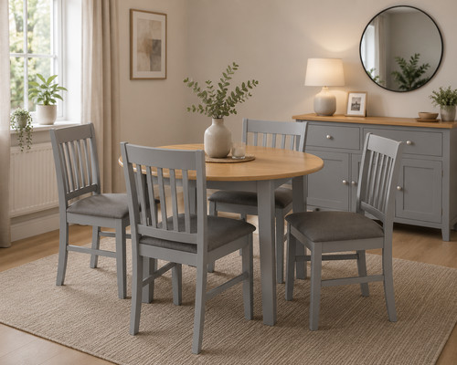 Grey oak effect extending - grey,