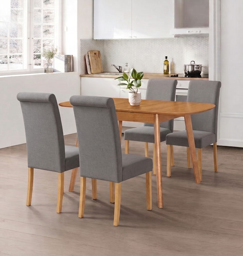 Dining table set 4 - table, of
